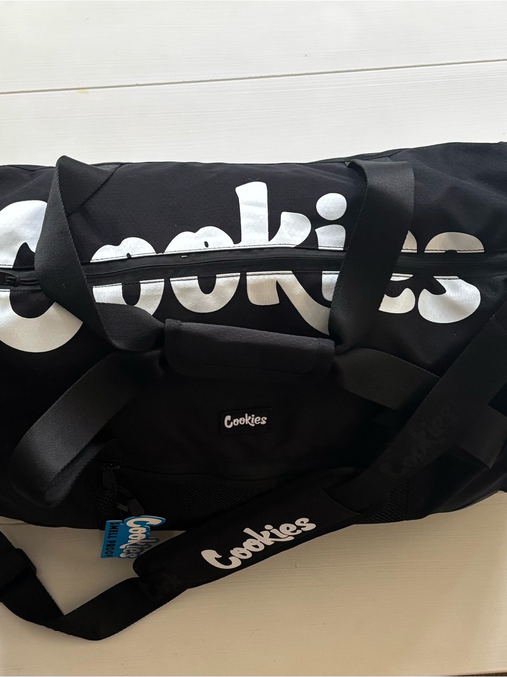 Cookies Summit Ripstop Duffle Bag in Black - Picture 2 of 7